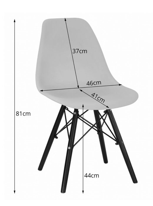 Set scaune de masă 6 bucăți Mobexpert