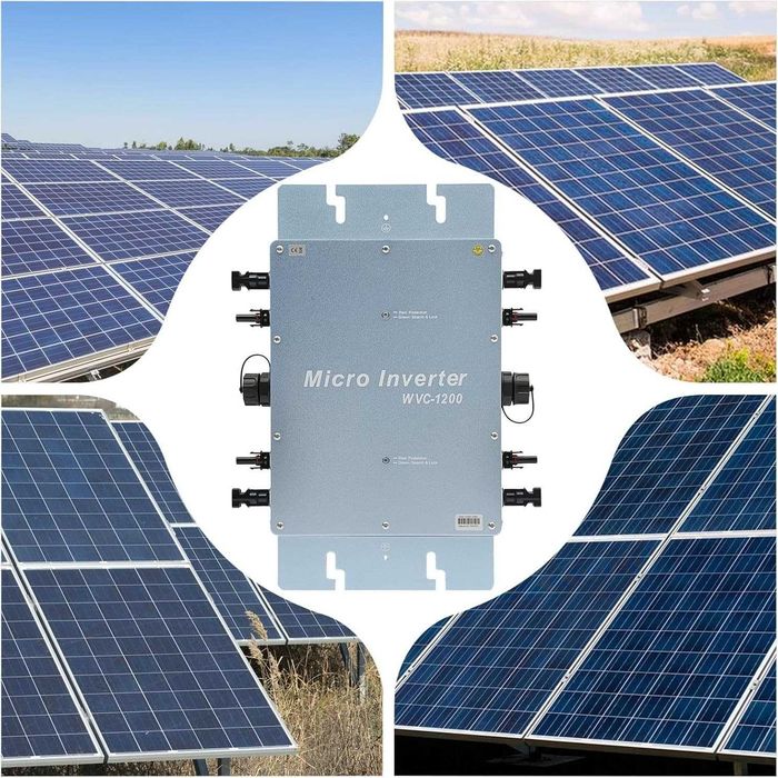 REDUS de la 2500RON, MicroInverter solar 1200W,conectivitate  WiFi+APP, 99.5 Eficenta Conversie