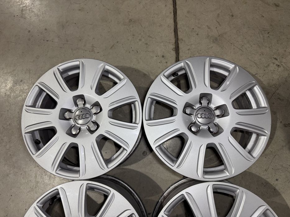 4бр. КАТО НОВИ 16” ОРИГИНАЛНИ Джанти 5х112 за -AUDI Q3/VW TIGUAN-SHARAN/SEAT ALHAMBRA/SKODA/VAG- 6,5Jx16H2, ET33
