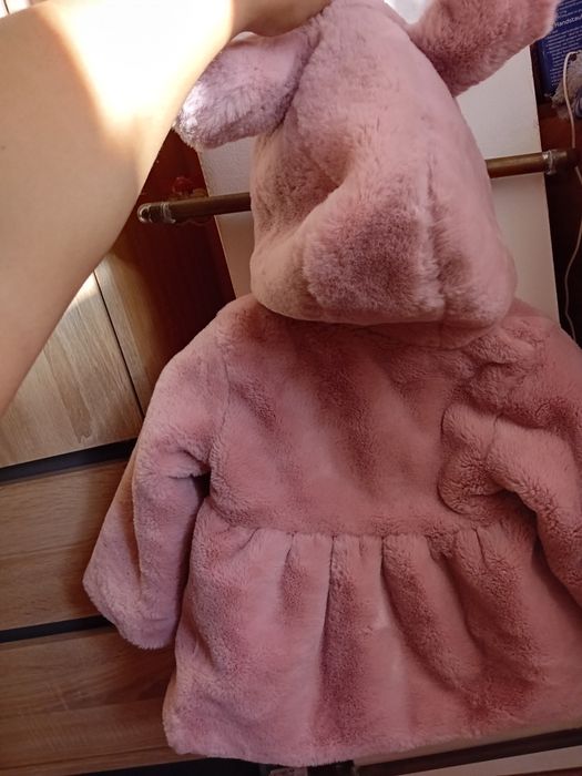 Vand haina imitatie de blana pentru fetite 2-3 ani