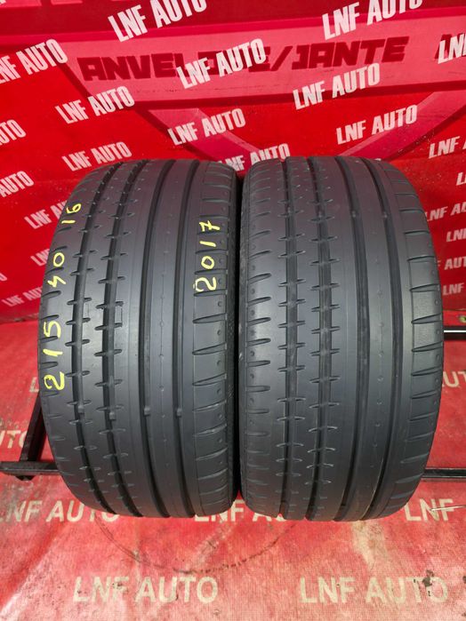 Anvelope de VARA - 215/40/16 - Continental - 7.5 MM - DOT 2017 !