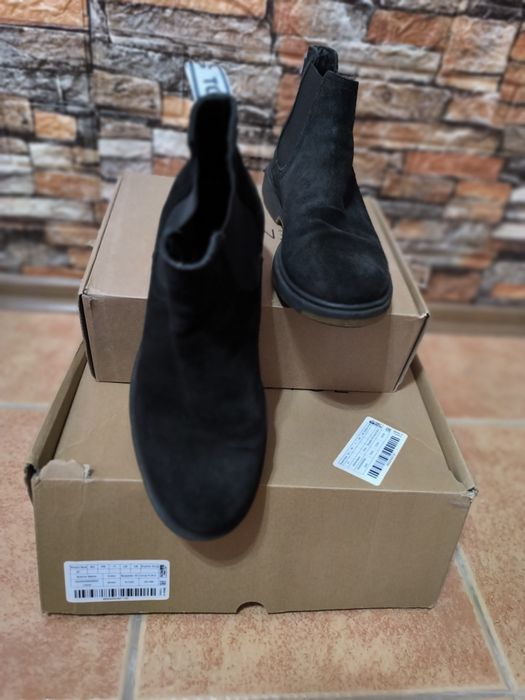 Tommy  Jeans Боти  естествена кожа