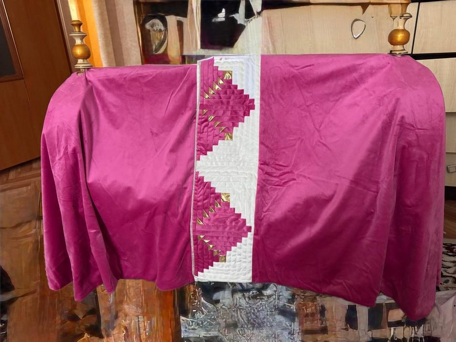 Бесик розовый жиналады