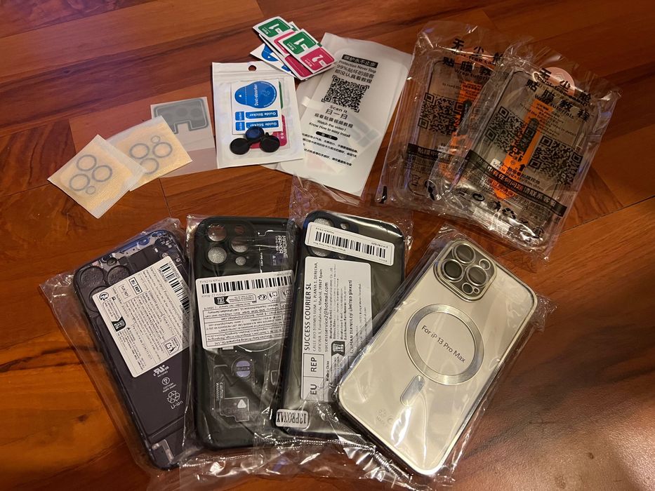 iPhone 13 Pro Max / Pachet Huse + Folii (REDUCERE FULL PACK)