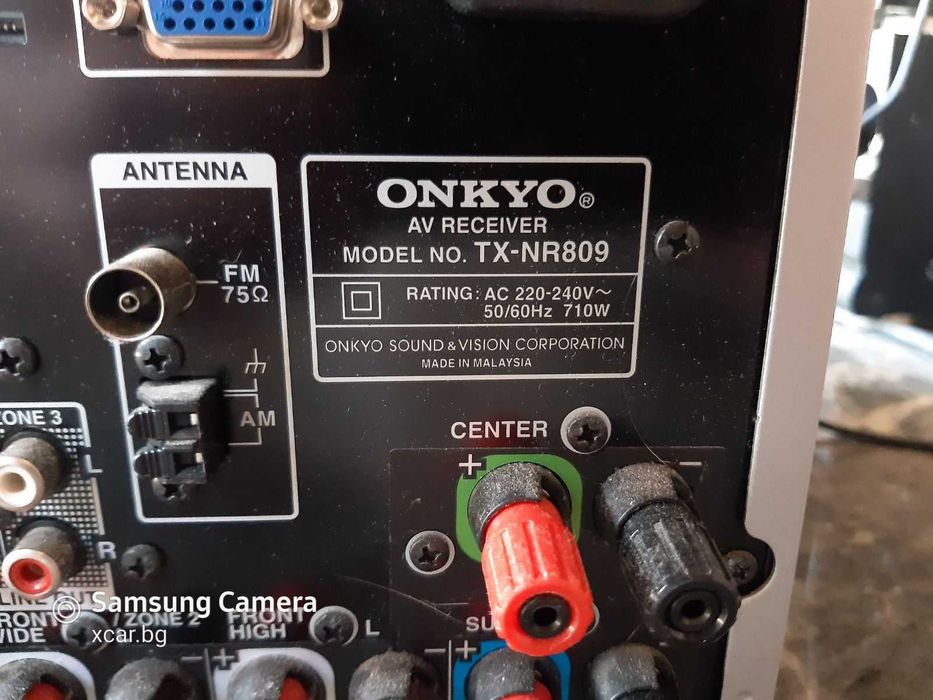 Ресивър топ модел ONKYO 4K 7.2 180W