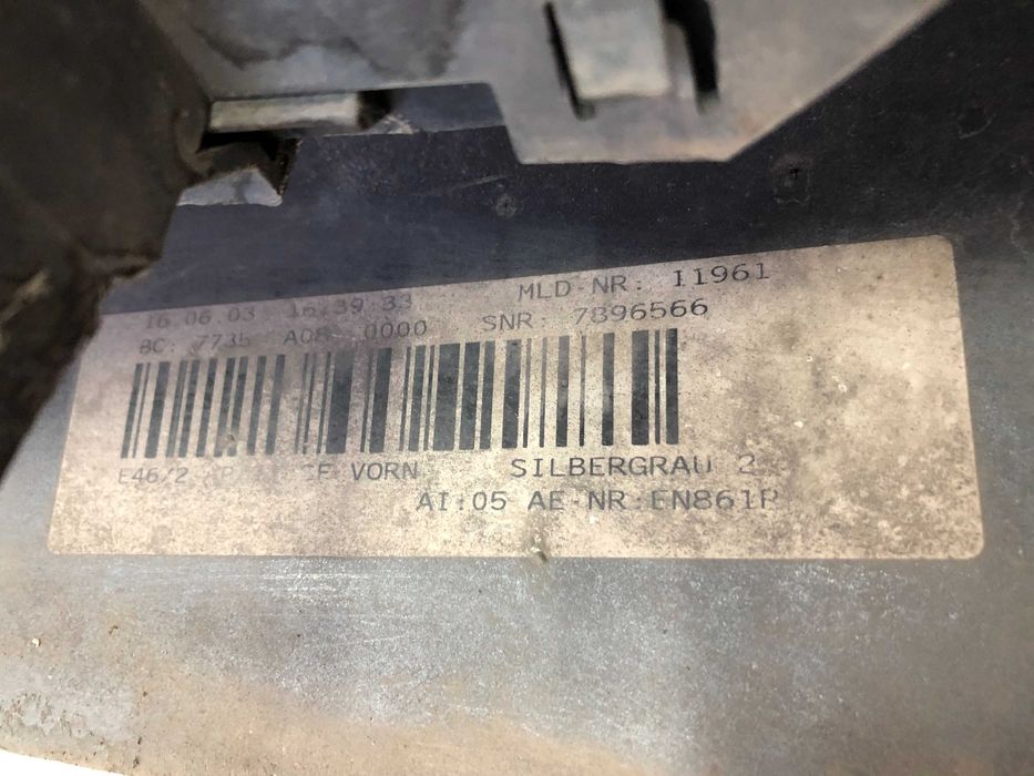 Bara spate praguri pachet M originale BMW E46 Coupe Cabrio Facelift