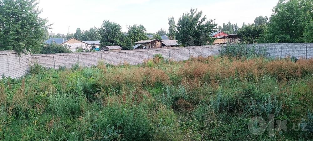 Кибрай район МАЙ МФЙ 10соток фасад 32м кадастр ест газ вода свет ест