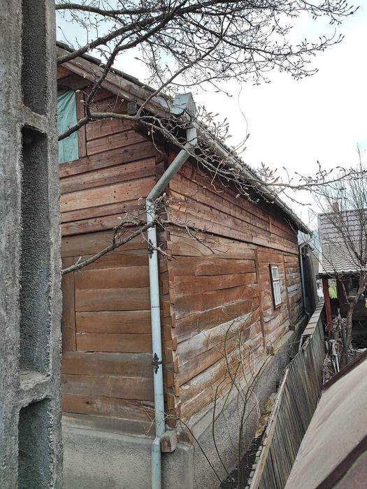 Casa din lemn, de stejar și brad