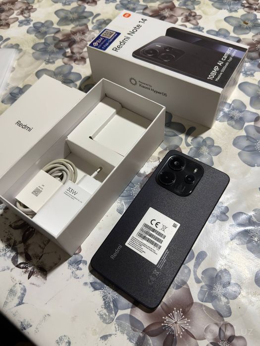 Redmi note 14 ideal 8/128 kar dak full