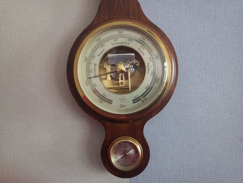 Метеорологична Станция, Термометър Барометър Влагомер Внос Нидерландия