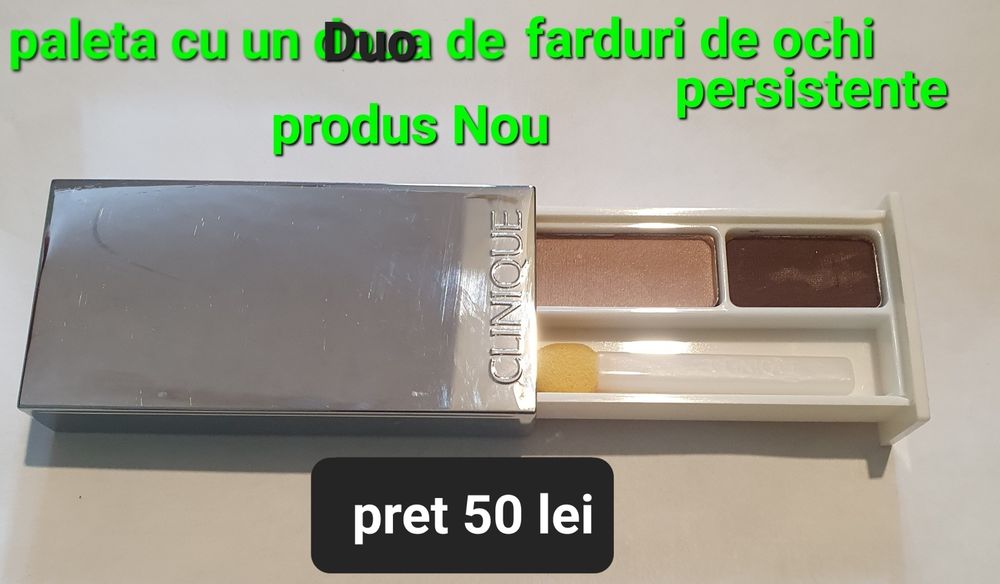 Palete cu un Dou de farduri de ochi