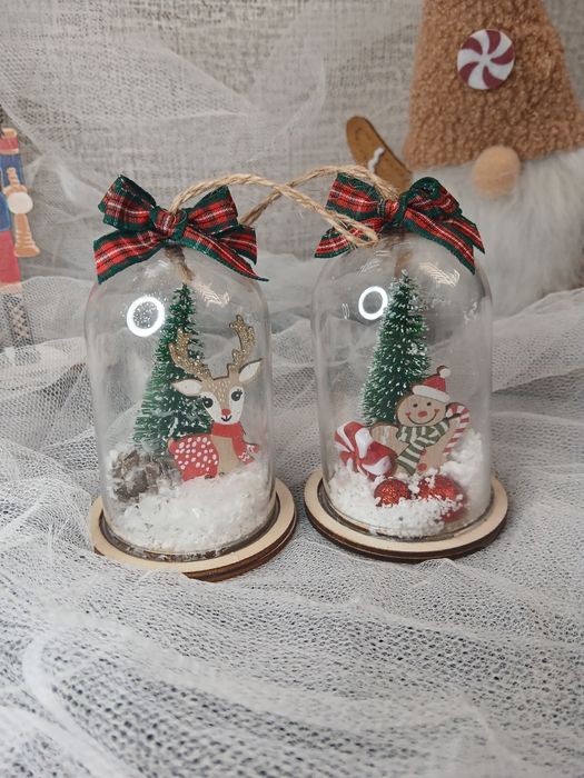 Коледни стъклени играчки