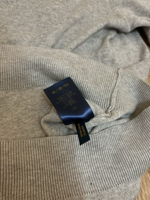 ralph lauren grey sweater/ ралф лорен половер сив