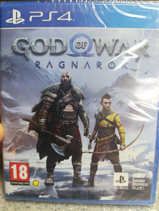 God of war Ragnarok PS4 (PS5)NOU, sigilat,joc