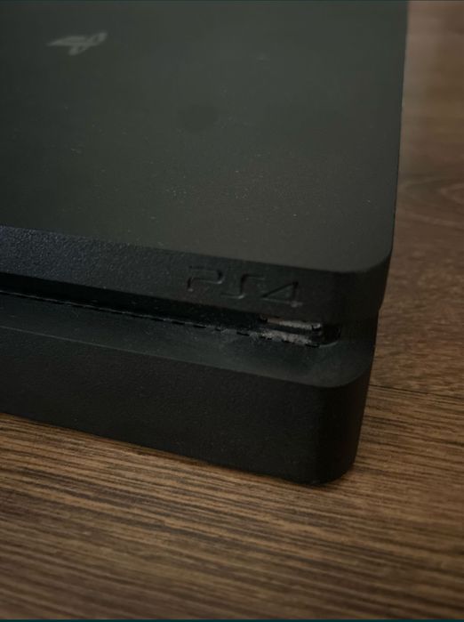 PlayStation 4 Slim + 2 джойстика + 10 игр | 110 000 ₸