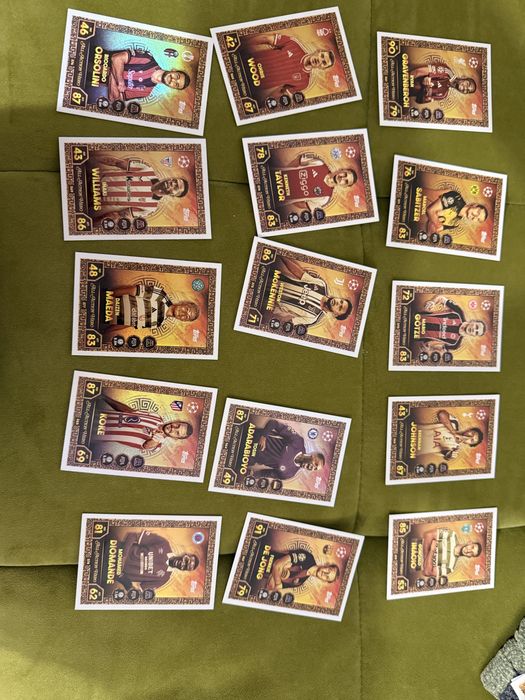 Match attax карти 2025/2026