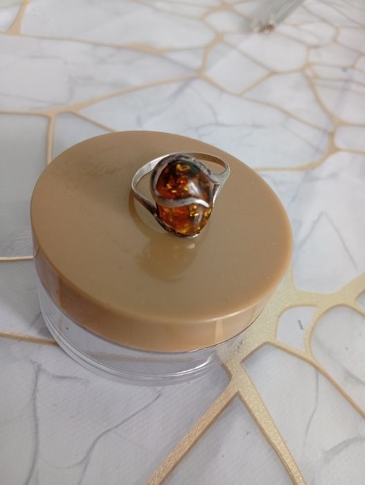 Кольцо перстень серебро