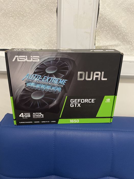 Срочно! Asus GTX1650 - 4Gb
