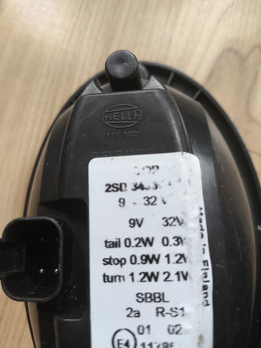 HELLA 11785 задна светлина LED - 3 в 1 - 12/24V - за външен монтаж