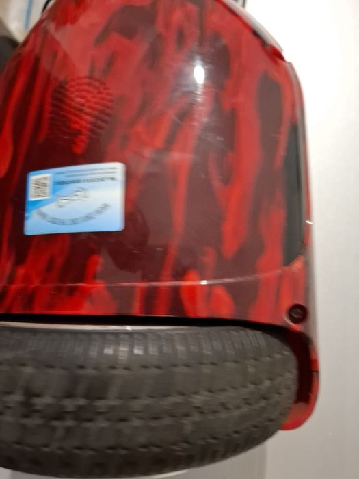 Hoverboard roșu cu bluetooth