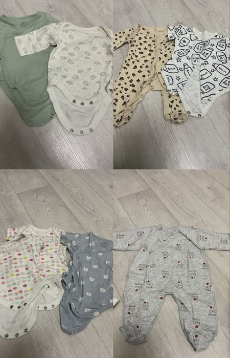 Пакет вещей на девочку 0-3 месяцев