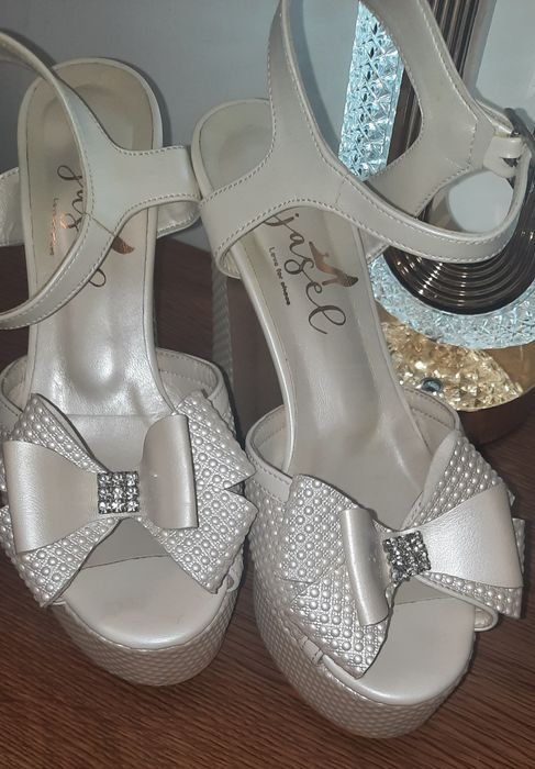 Sandale mireasa Ivory