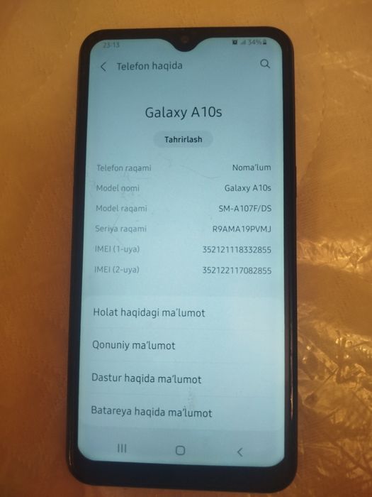 Samsung Galaxy A 10s