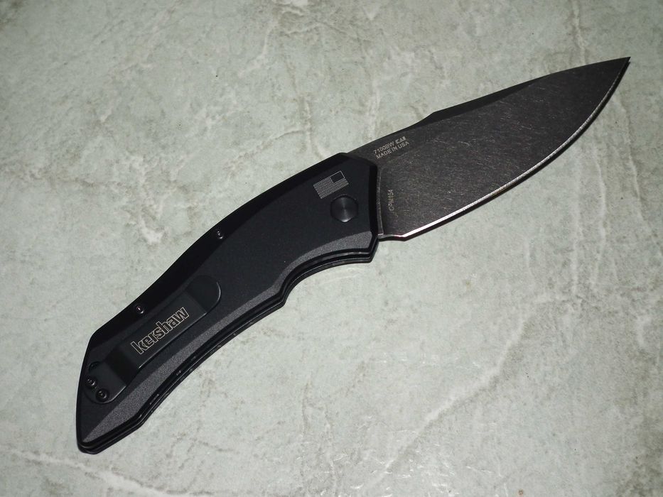 Briceag original Kershaw Launch 1 K-7100BW otel CPM 154 (Made in USA), nou, cutie