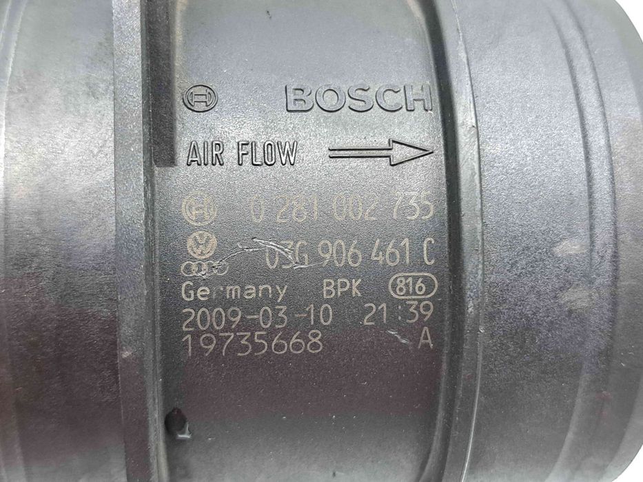 Debitmetru aer  AUDI A4 (8K2, B8) [Fabr 2008-2015] 03G906461C 2.0 TDI