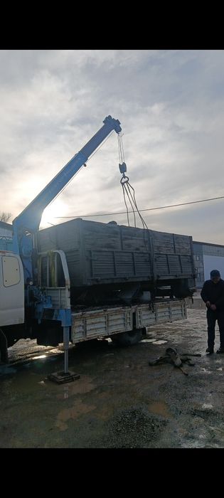 Услуги манипулятора и автовышки 2в1