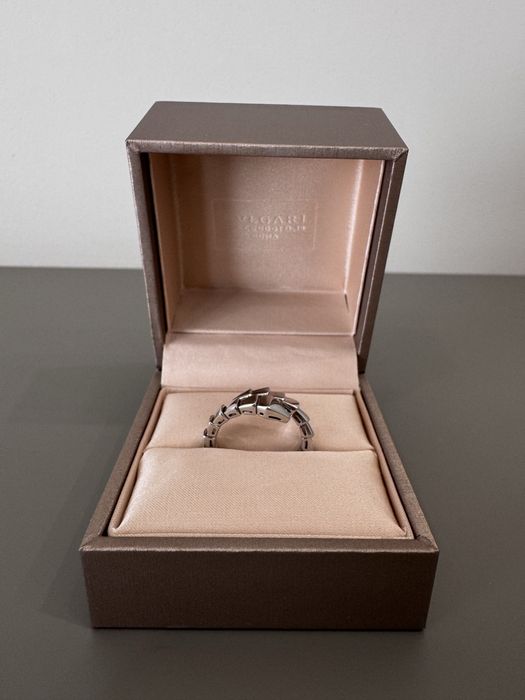 Кольцо серебряное, под бвулгари, 17-18 размер