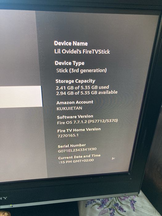 Amazon Fire TV Stick 3-a Generatie 2021 PERFECT FUNCȚIONAL!