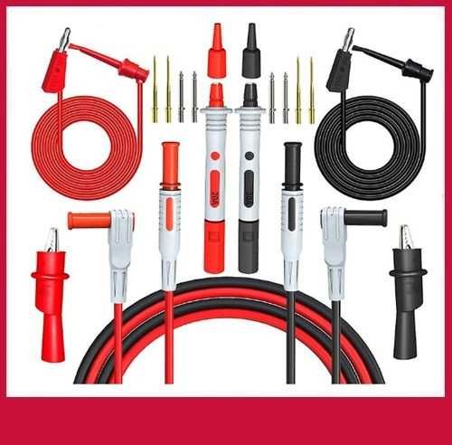Set 18 componente auto, pt. sonda multimetru 4 mm