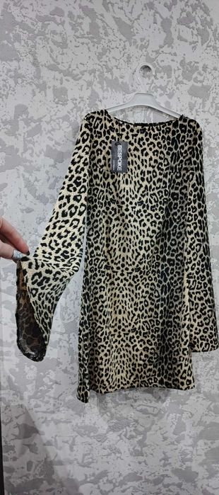 Платье,новое, леопардовое