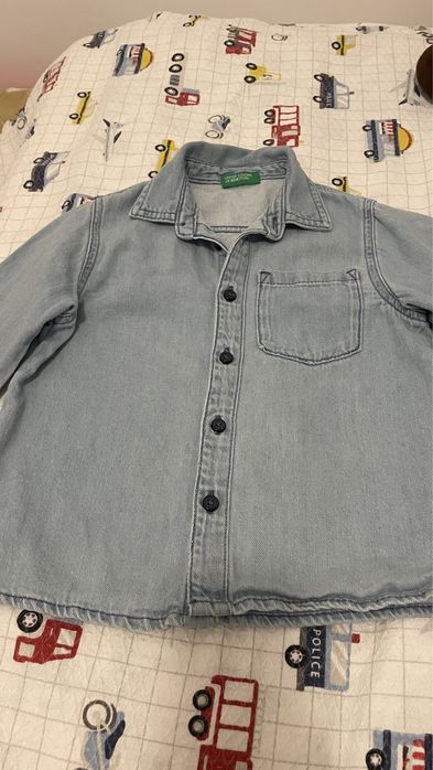 Camasa din denim, marime 98