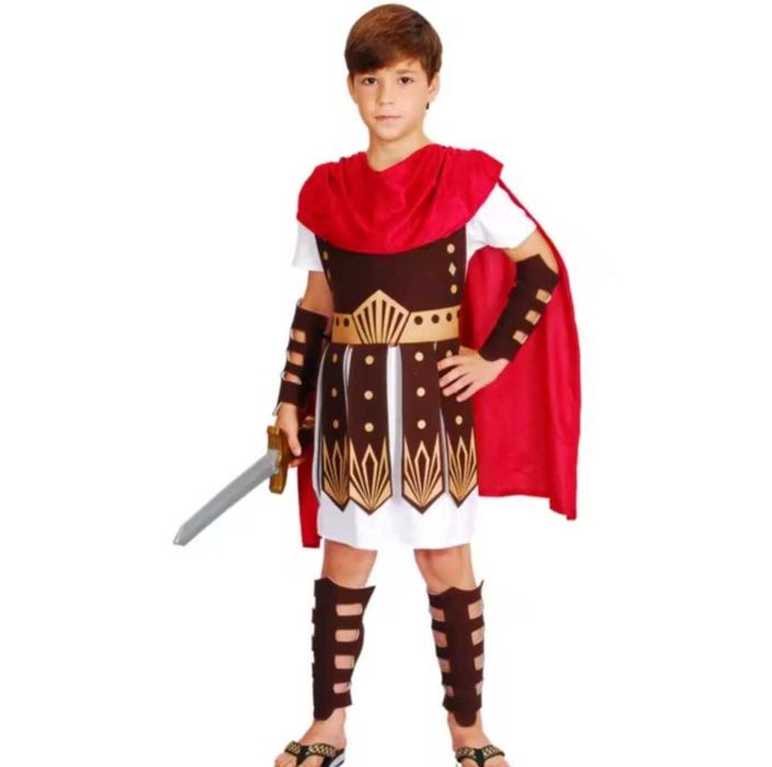 SOLDAT OSTAS MILITAR ARCAS costum rege imparat print roman gladiator