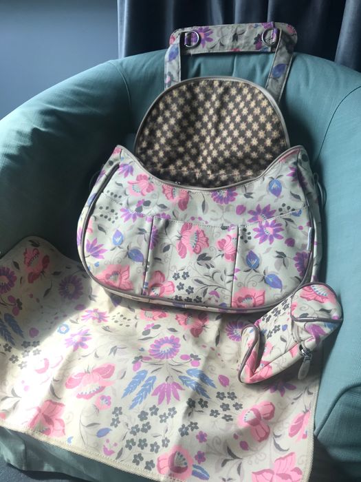 Чанта за майки Лайла цветя