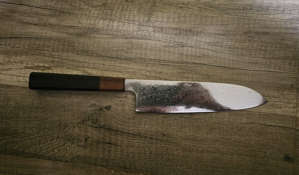 Cutit santoku otel damasc