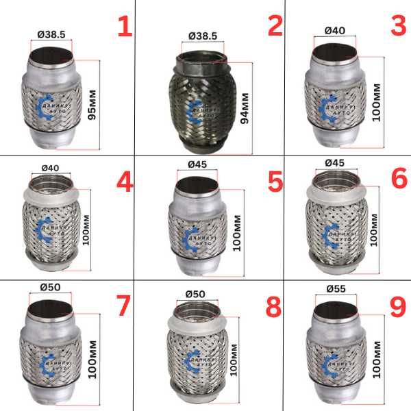 Мека връзка за ауспух / гърне Ф25 - Ф102