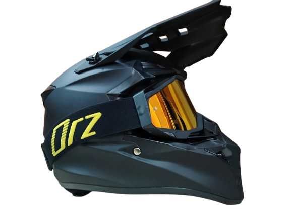 Каска Крос Мотор/Скутер/Бъги/Вело/АТВ + Очила -195-3