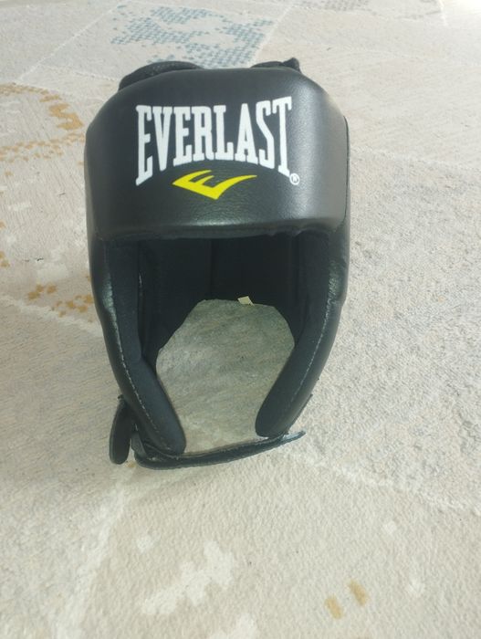 Шлем боксерский черный