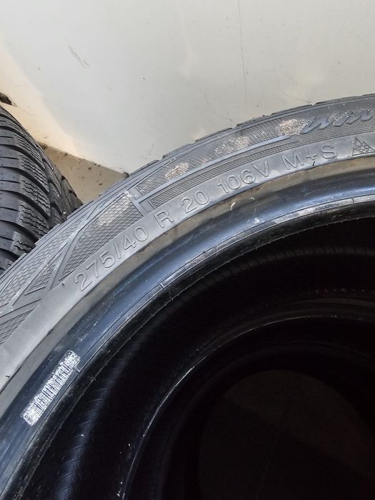 Set Anvelope iarna pe 20 BMW G01 G02 275 40 R20 245 35 R20