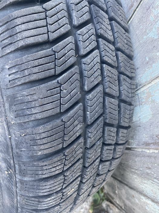 4бр. Стоманени Джанти 15 5х110 със зимни гуми.