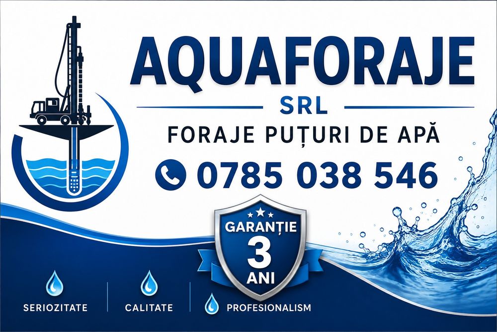 Foraje puturi pret accesibil in toata Țara