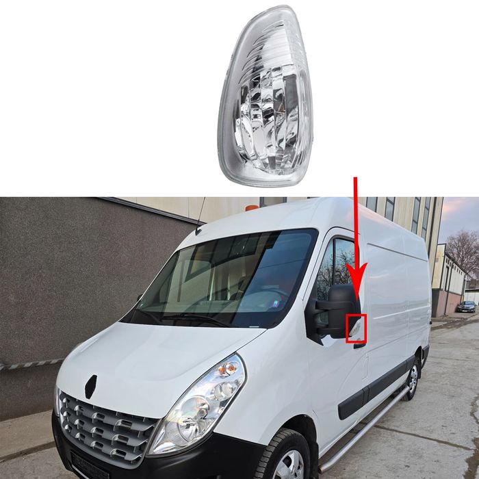 Мигач в огледало за Nissan / Opel / Renault
