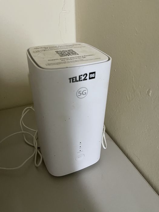 Модем теле2 5 G  с коробкой  почти новый