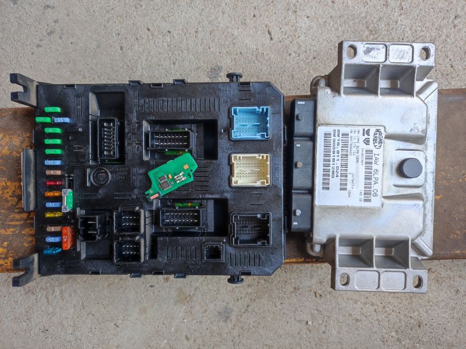 Компютър+BSI модул+ключ за Пежо-307RC,2.0,16V-177к.с.(фейслифт).