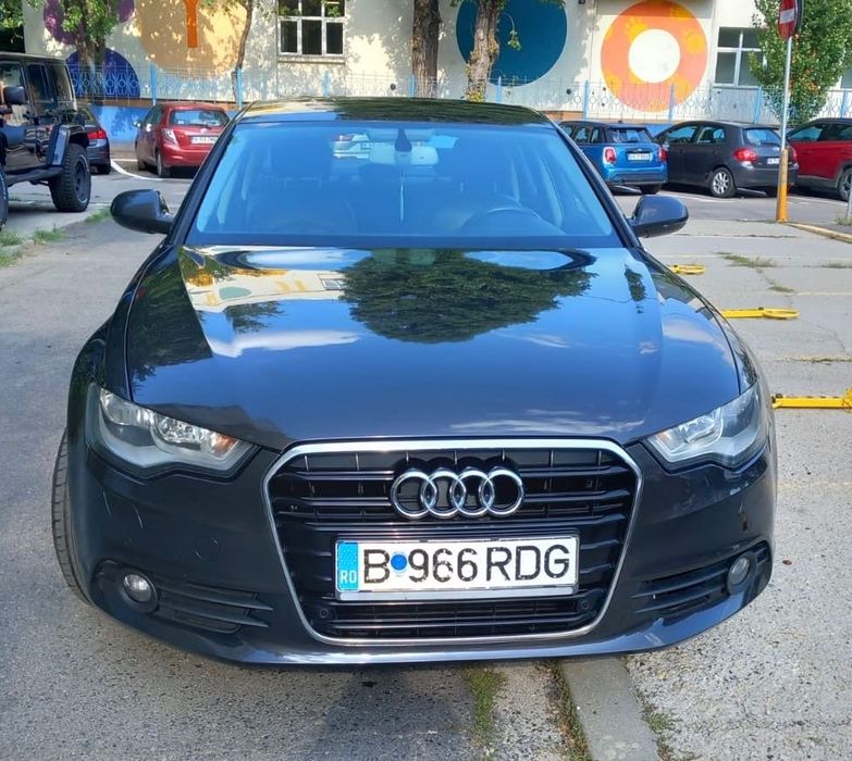 Audi A6 2.0 TDI 2013 | Cutie manuală - ClimatronicW | Piele | Navigație | Întreținut
