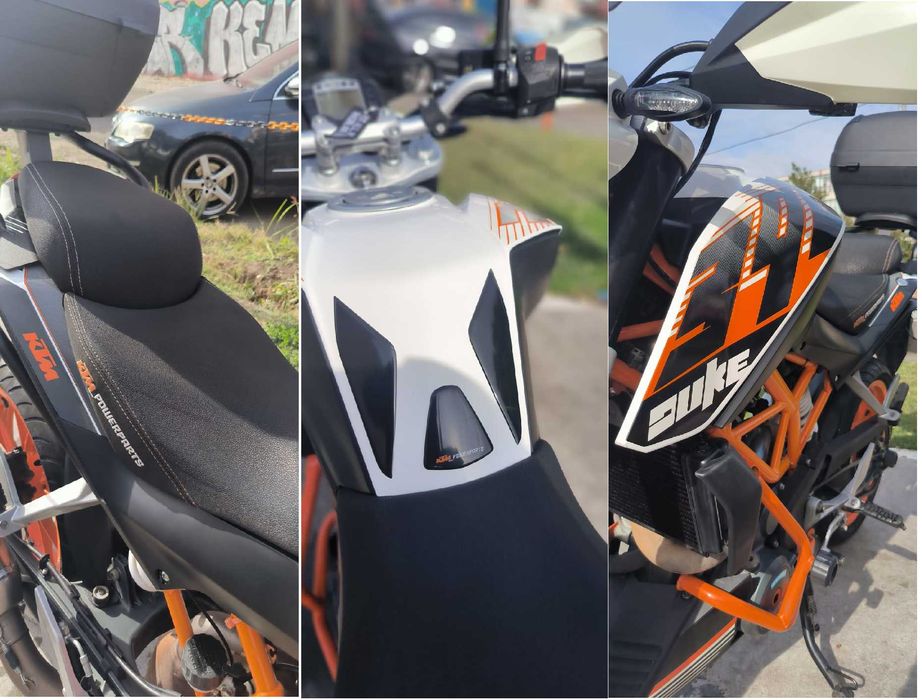 Vand moto KTM 390 Duke (2016), omologabila A2 + accesorii