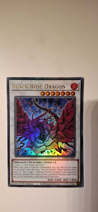 Black Rose Dragon 1st edition psa 9.5